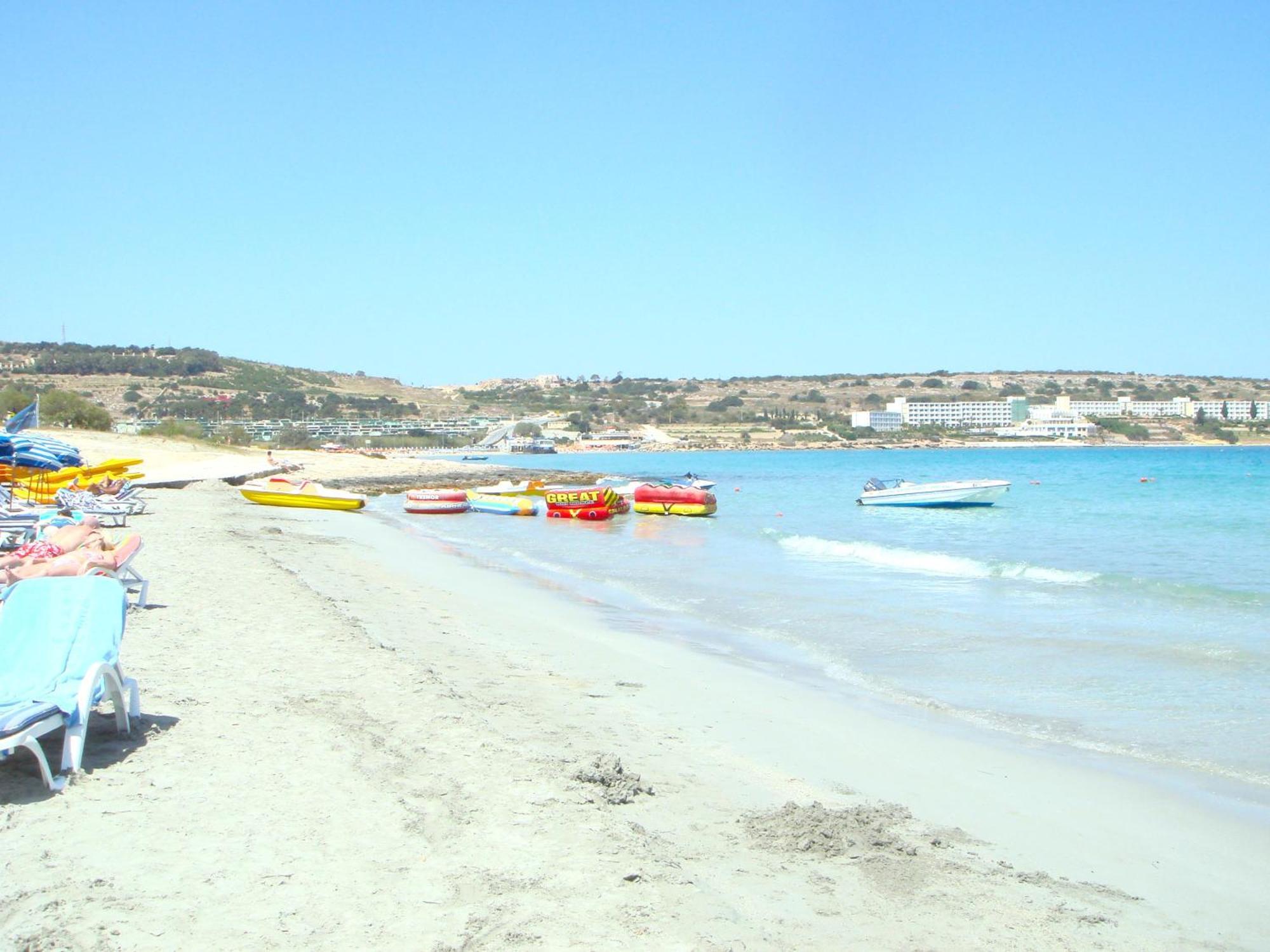 Seafront Maisonette Ocean Views & Terrace Mellieħa Esterno foto